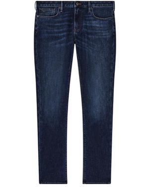 Emporio Armani Slim-Fit Jeans - Blue