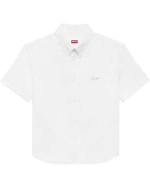 KENZO Short Sleeve Shirts - Blanc