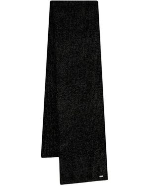 ARMANI EXCHANGE Textured Fabric Scarf - Zwart