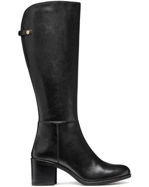 Geox Heeled Boots - Noir