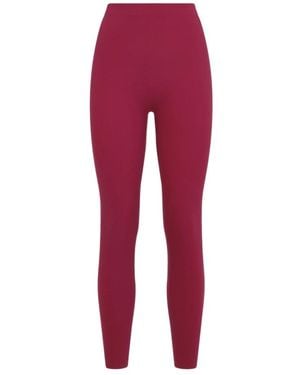 Wolford Slash Leggings - Rood