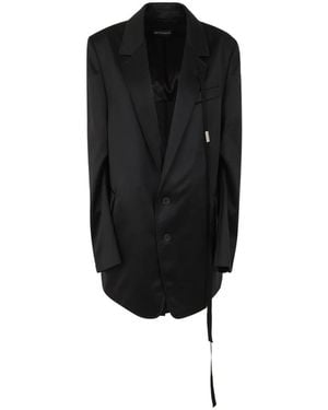 Ann Demeulemeester Blazers - Zwart