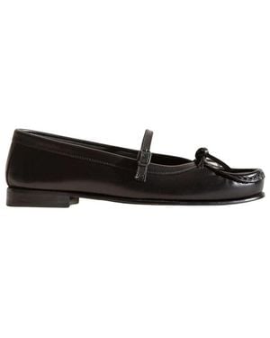 Hereu Ballerina Shoes - Black