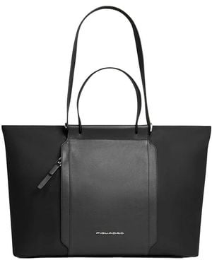 Piquadro Tote Bags - Negro