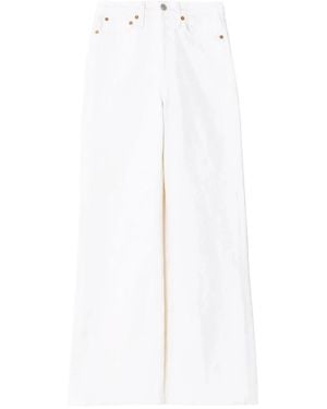 RE/DONE Wide Jeans - White