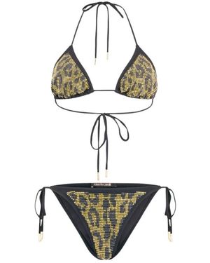 Roberto Cavalli Badmode ,Veelkleurig ,Bikinis - Metallic