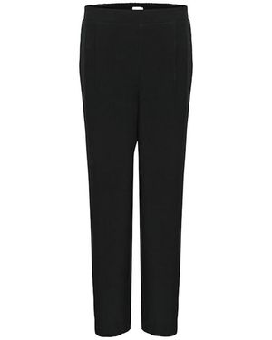 Saint Tropez Straight Trousers - Black