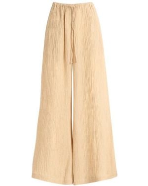 By Malene Birger Wide Trousers - Natural