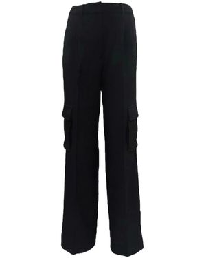Guess Wide Trousers - Black