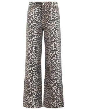 Ganni Wide Jeans - Gray