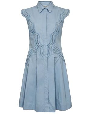 Copenhagen Muse Shirt Dresses - Blue