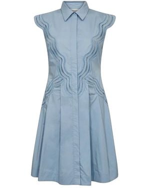 Copenhagen Muse Kasjmier Blauwe Jurk