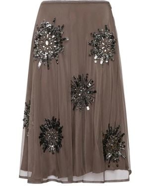 Maliparmi Midi Skirts - Marrone
