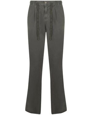 Fedeli Straight Trousers - Grigio