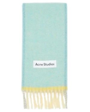 Acne Studios Winter Scarves - Blau