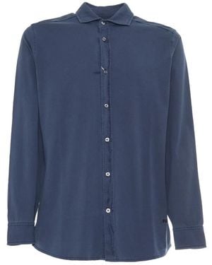Fay Casual Shirts - Blue