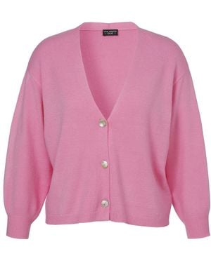 Via Appia Due V-Hals Button-Up Jasje - Roze