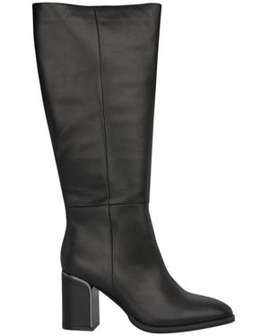 Alma En Pena. Heeled Boots - Black