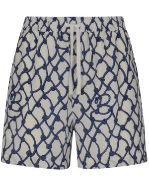 Burberry Casual Shorts - Blue