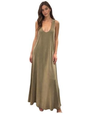 SIMONA CORSELLINI Maxi Dresses - Natural