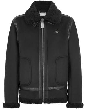 Philipp Plein Jassen ,Zwart ,Bikerjack