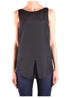 Dondup Sleeveless Tops - Blue