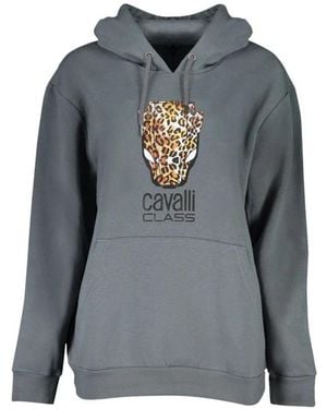 Roberto Cavalli Hoodies - Gray