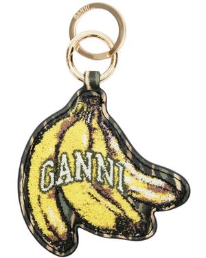 Ganni Keyrings - Metallizzato