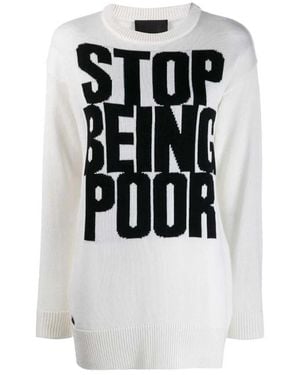 Philipp Plein Round-Neck Knitwear - Black