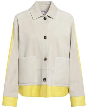 Loewe Turn-Up Jacket - Natur