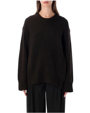 Lisa Yang Round-Neck Knitwear - Black