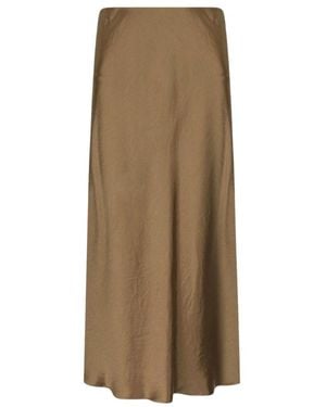 Max Mara Maxi Skirts - Naturel