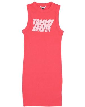 Tommy Hilfiger Bubble Tank Kleid Amour - Pink