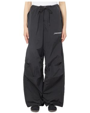 hinnominate Trousers > wide trousers - Noir