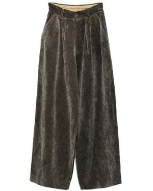 Uma Wang Wide Trousers - Grey