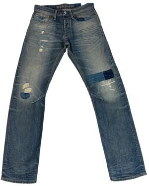 Denham Straight Fit Jeans - Blue