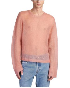 Séfr Round-Neck Knitwear - Rojo