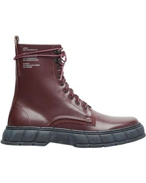 Viron Lace-Up Boots - Brown