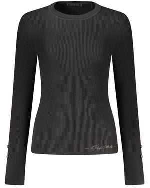 Guess Round-Neck Knitwear - Noir
