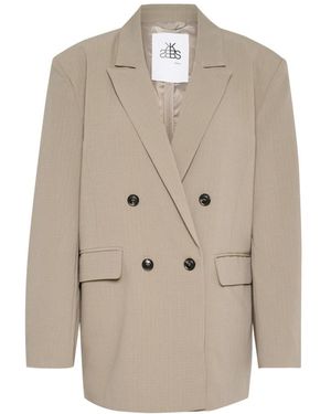 Karen By Simonsen Oversize Blazer Geröstete Cashew - Natur