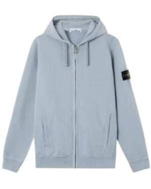Stone Island Zip-Throughs - Blue