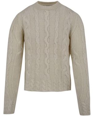Akep Cremefarbener pullover - Grau