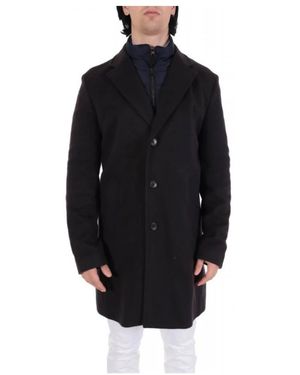 HUGO Slim-Fit Jas Met Uitneembare Binnenvoering - Zwart