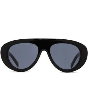 Celine Accessoires ,Zwart ,Triomphe Stamp 01 Zonnebril
