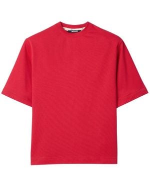 Jacquemus T-Shirts - Rojo