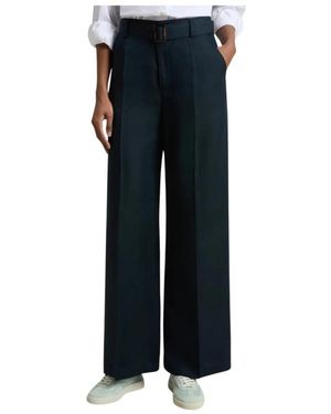 Woolrich Wide Trousers - Blue