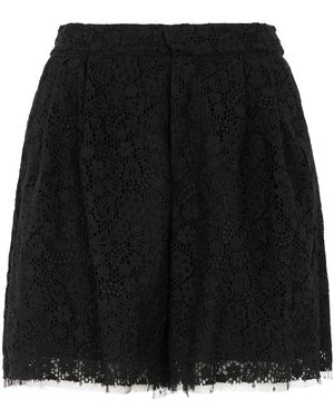 RED Valentino Short Shorts - Black