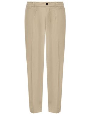 BE ABLE Straight Trousers - Natural