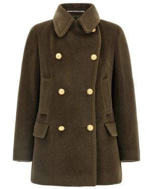 Tagliatore Blanche Coat - Grün