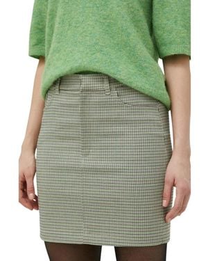 Gestuz Checked Skirt - Groen
